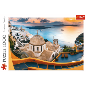 Puzzle 1000 piese - Fairytale Santorini | Trefl imagine