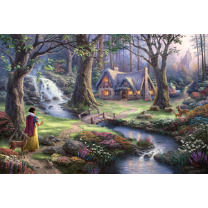 Puzzle 1000 de piese - Thomas Kinkade - Disney - Snow White | Schmidt imagine