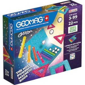 Set de constructie magnetic - Glitter | Geomag imagine