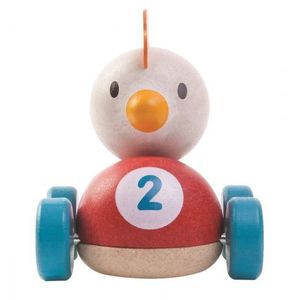 Jucarie din lemn - Chicken Racer | Plan Toys imagine