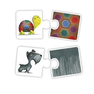 Puzzle educativ Montessori - Texturile animalelor | Eurekakids imagine