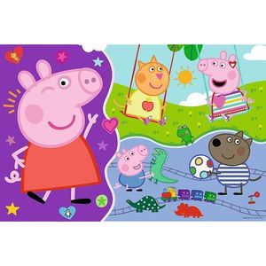 Puzzle - Primo Super Giant - Peppa Pig | Trefl imagine