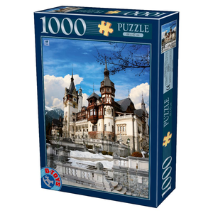 Puzzle 1000 piese - Castelul Peles - Ziua | D-Toys imagine