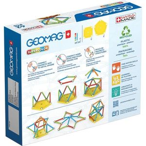 Set de constructie magnetic - Supercolor, 42 piese | Geomag imagine