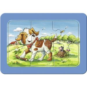 Puzzle 3x6 piese - Animalute | Ravensburger imagine