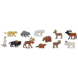 Tub cu figurine - North American Wildlife | Safari imagine