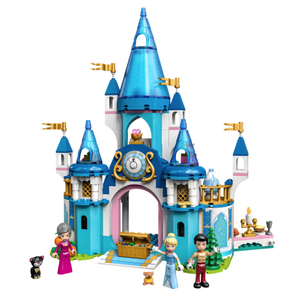 LEGO Disney - Cinderella and Prince Charming's Castle (43206) | LEGO imagine