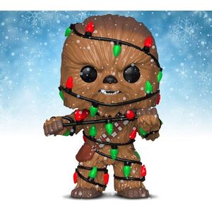 Figurina - Star Wars - Holiday Chewbacca with Lights | Funko imagine