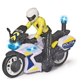 Dickie - Motocicleta de Politie - 17 cm | Dickie Toys imagine