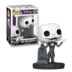 Figurina - Disney - Nightmare before Christmas 30th - Jack Skellington with Gravestone | Funko imagine