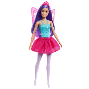 Papusa - Barbie Dreamtopia - Zana cu par mov | Mattel imagine