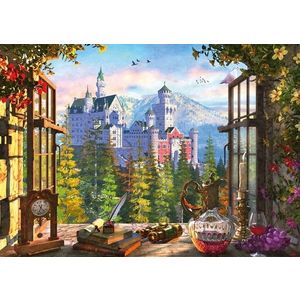 Puzzle 1000 piese - View of the Fairytale Castle | Schmidt imagine