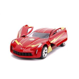 Masinuta Metalica Flash 2009 Chevy Corvette Scara 1 La 32 | Jada Toys imagine