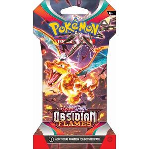 Pokemon TCG - Obsidian Flames Sleeved Booster - mai multe modele | The Pokemon Company imagine