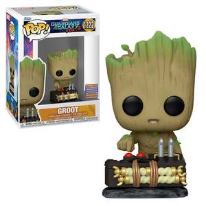 Figurina - Guardians of the Galaxy Volume 2 - Groot with Button | Funko imagine