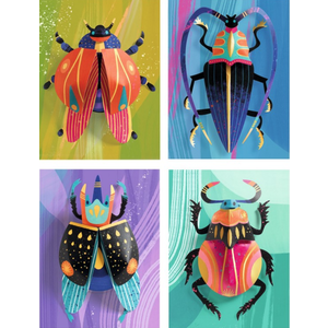 Kit creativ - Paper Bugs | Djeco imagine