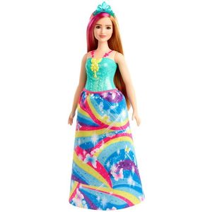 Papusa - Barbie Dreamtopia - Printesa cu coronita albastra | Mattel imagine