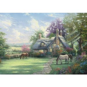 Puzzle 500 piese - Thomas Kinkade - A Perfect Summer Day | Schmidt imagine