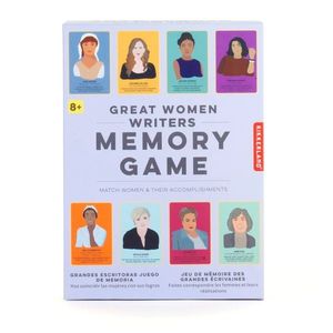 Joc - Great Women Writers Memory Game | Kikkerland imagine