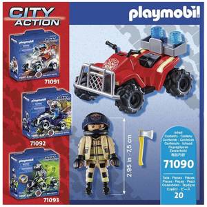 Set de joaca - City Action - Vehicul Pullback Pompieri | Playmobil imagine