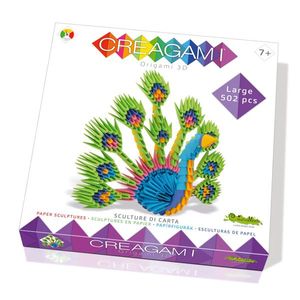 Set creativ - Creagami - Paun, 502 piese | CreativaMente imagine