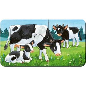 Puzzle 9x2 piese - Farm Animals | Ravensburger imagine