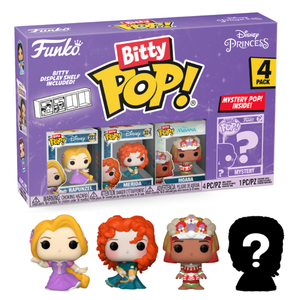 Set 4 figurine - Pop! Bitty - Disney Princess Rapunzel | Funko imagine