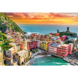 Puzzle 1500 piese - Vernazza - Liguria - Italy | Trefl imagine