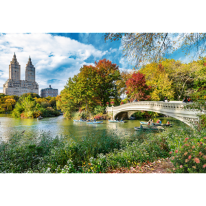 Puzzle 1500 piese - Charming Central Park - New York | Trefl imagine