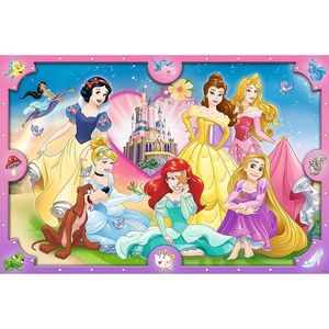 Puzzle - Primo Super Shape XL - Disney, Lumea Printeselor | Trefl imagine