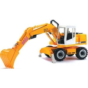 Jucarie - Excavator Libherr 912 | Bruder imagine