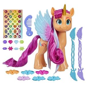 Figurina - My Little Pony - Ribbon Hairstyles: Sunny Starscout | Hasbro imagine