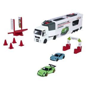 Set camion si 2 masinute Porsche - Majorette | Majorette imagine