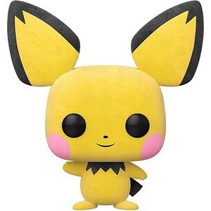 Figurina - Flocked - Pokemon - Pichu | Funko imagine