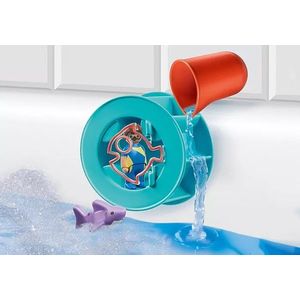 Jucarie interactiva - 123 Aqua - Roata de apa cu pui de rechin | Playmobil imagine