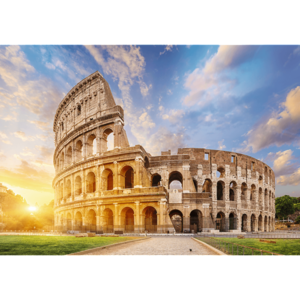 Puzzle 1000 piese - Colloseum - Rome - Italy | Trefl imagine