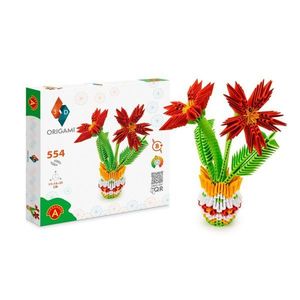 Kit origami 3D - Flowerpot | Alexander Toys imagine