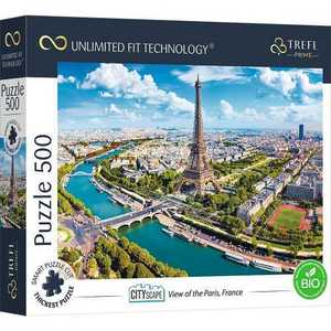 Puzzle - 500 piese, Paris - Franta | Trefl imagine