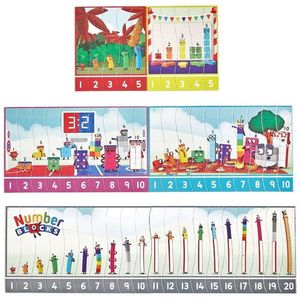 Puzzle educativ - Numberblocks - Exersam numaratul de la 1-20 | Learning Resources imagine