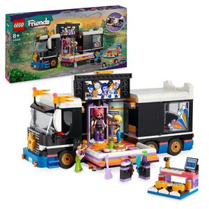 LEGO Friends - Autocar de turneu pentru staruri pop (42619) | LEGO imagine