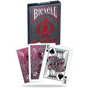 Carti de joc - Metalluxe - Foil Back Crimson | Bicycle imagine