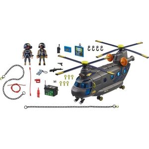 Set jucarii - City Action - Aeronava echipei SWAT | Playmobil imagine