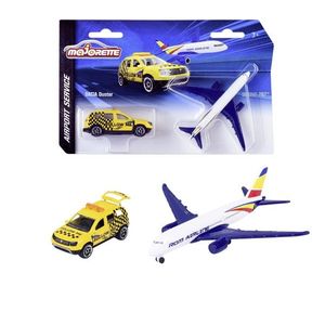 Majorette - Set masinuta Dacia Duster si avion Boeing 787 | Majorette imagine