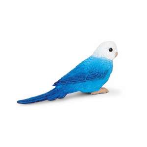 Figurina - Wildlife Animal - Blue Budgie | Safari imagine