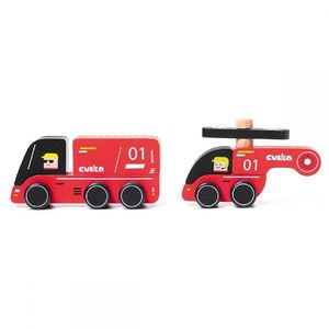 Jucarie din lemn - Fire Fighters | Cubika imagine