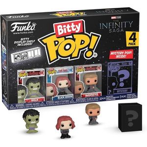 Set 4 figurine - Marvel - Hulk, Black Widow, Hawkeye | Funko imagine