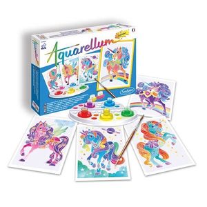 Set creativ - Aquarellum Junior - Unicorni | Sentosphere imagine