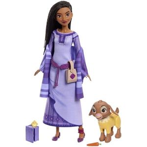 Set papusa cu accesorii - Disney Wish - Asha | Mattel imagine