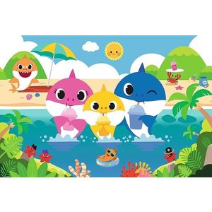 Puzzle 60 piese - Baby Shark | Trefl imagine