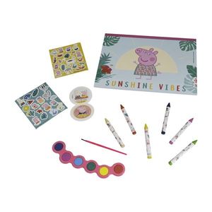 Set desen - Peppa Pig, transparent bag | As imagine